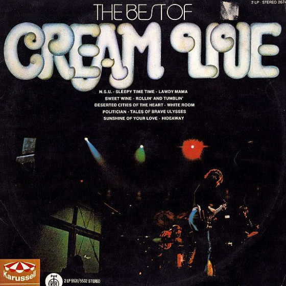 The Best Of Cream Live 2LP